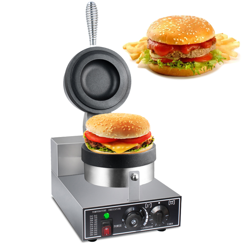 Mini Waffle Maker Machine - HPH2O Elektrische UFO Burgermachine 1300W Panini