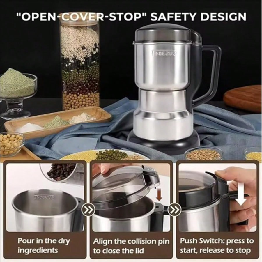 Koffiemolen, krachtige 300W-mo - Coffee Bean Grinder Electric recensie en prijs