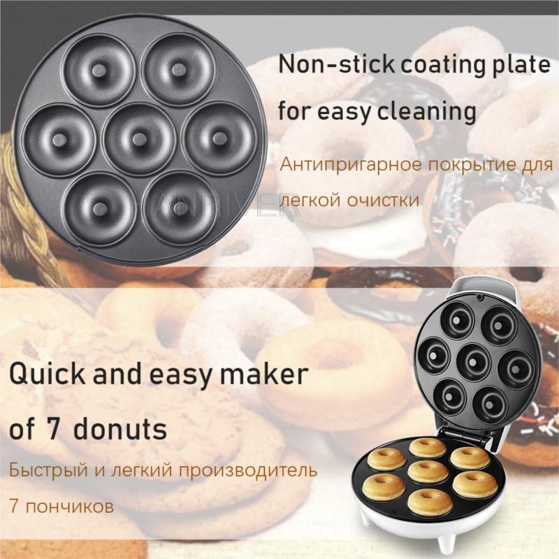 1200W Mini Elektrische Donut M - Mini Waffle Maker Machine recensie en prijs